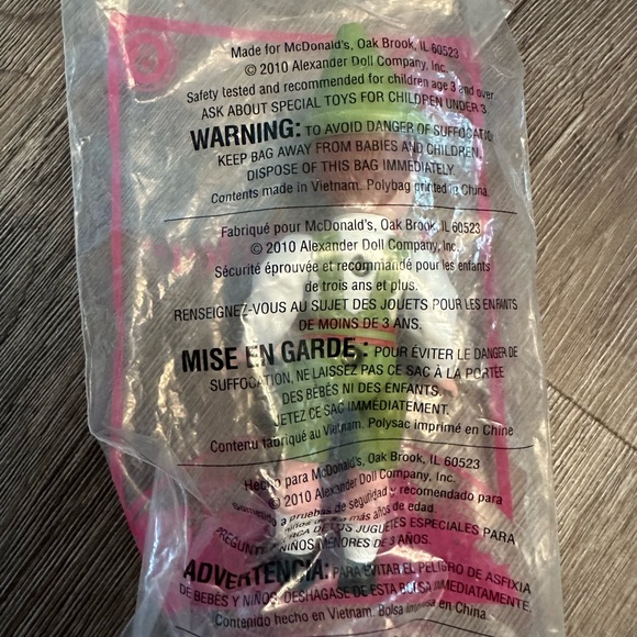 Vintage Madame Alexander Mini Doll HANSEL McDonald’s Happy Meal - Picture 3 of 3